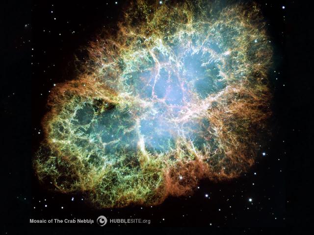 Crab Nebula Mosaic from HST