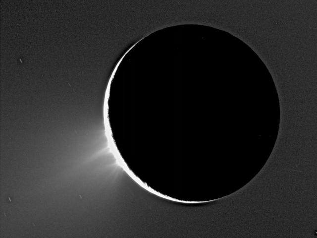 Ice Fountains Discovered on Saturns Enceladus
