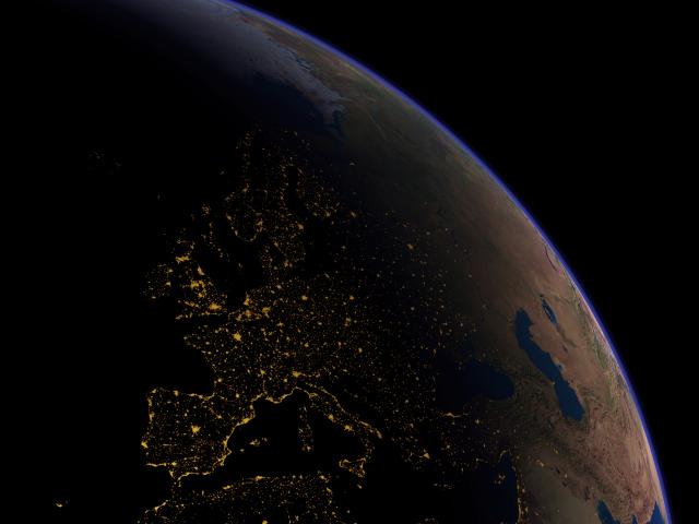 Europe at Night
