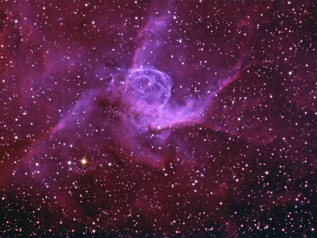 Thor’s Helmet in H-Alpha