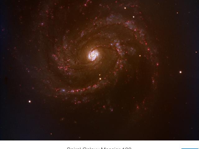 A Nearby Supernova in Spiral Galaxy M100