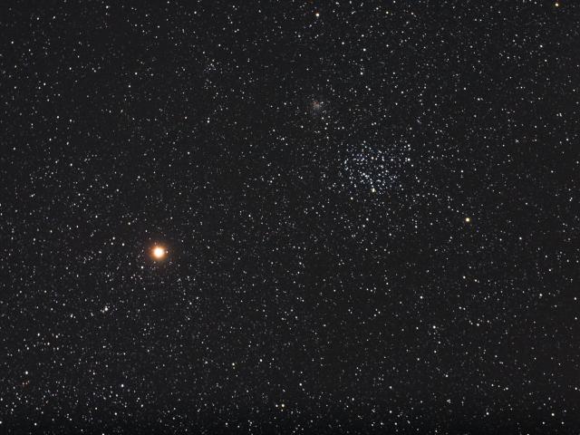 Mars and the Star Clusters