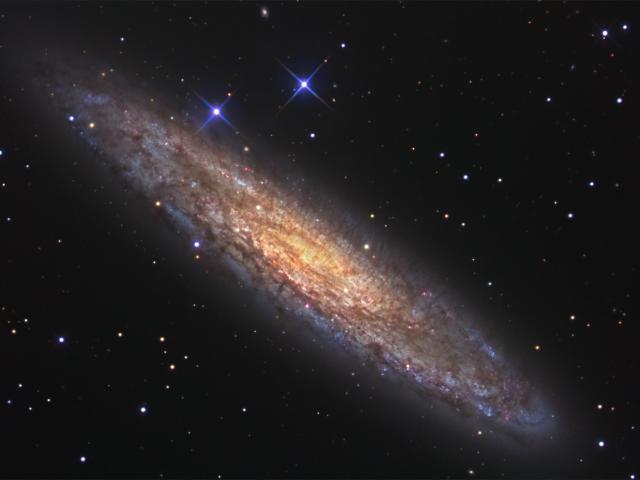 NGC 253: Dusty Island Universe