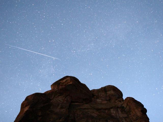 Comet Dust over Colorado