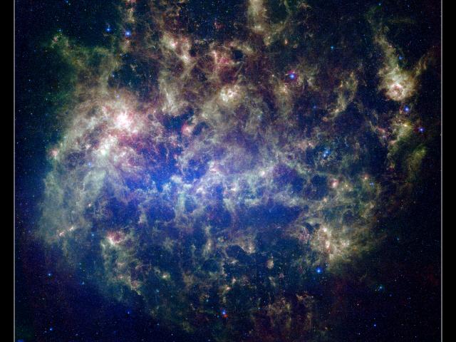 The Large Magellanic Cloud in Infrared