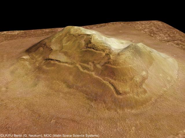Mars Express Close Up of the Face on Mars