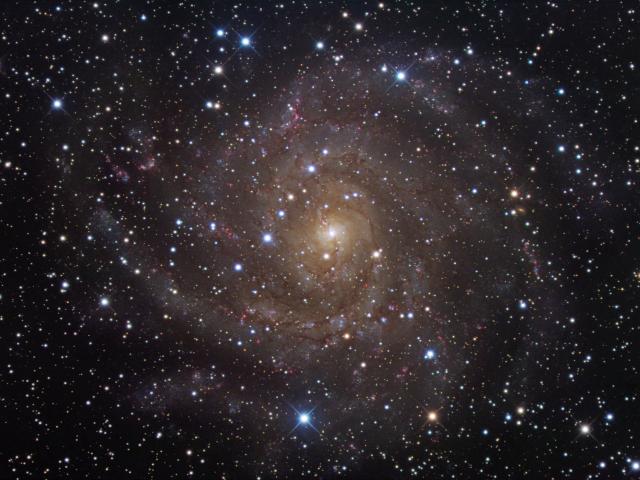 Hidden Galaxy IC 342