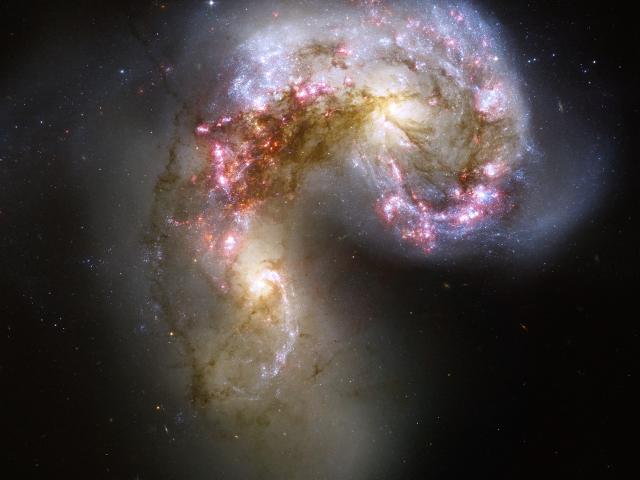 The Antennae Galaxies in Collision