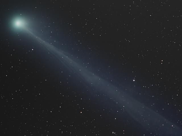 The Ghostly Tail of Comet SWAN