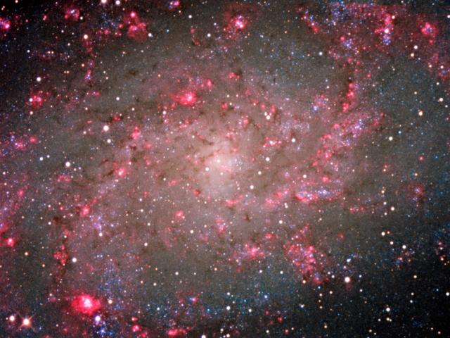 Hydrogen in M33