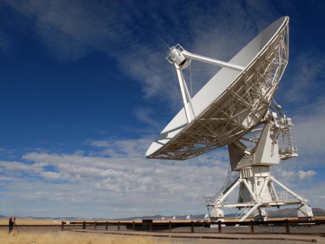A Big Dish at the VLA Radio Observatory