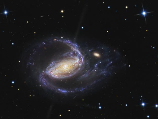 In the Arms of NGC 1097