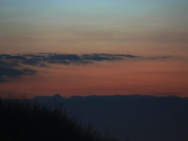 Three Planets in Dawn Skies