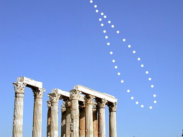 The Analemma and the Temple of Olympian Zeus