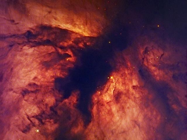Flame Nebula Close-Up