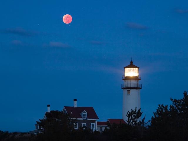 Eclipse with Lighthouse