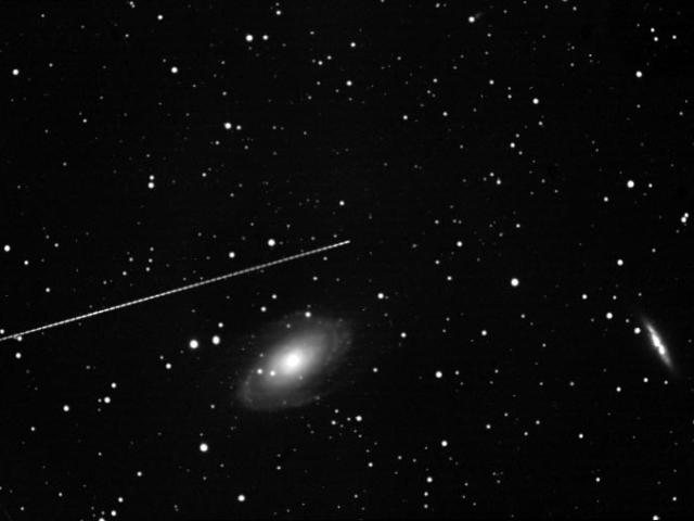 Asteroid and Galaxy