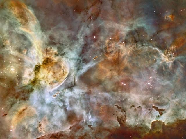 Carina Nebula Panorama from Hubble