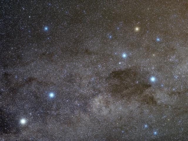 The Milky Way Near the Southern Cross