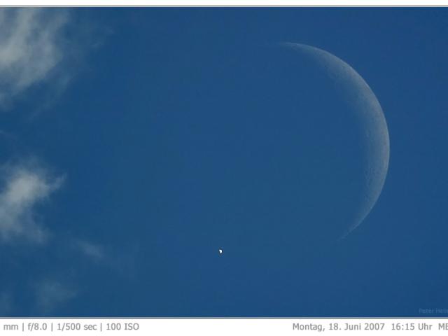 A Daylight Eclipse of Venus