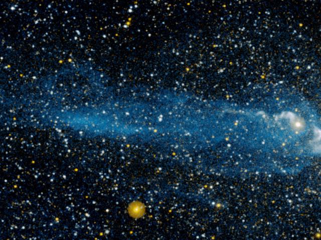 The Tail of a Wonderful Star