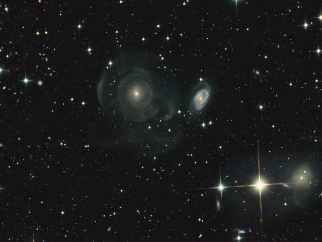 Galaxy NGC 474: Cosmic Blender