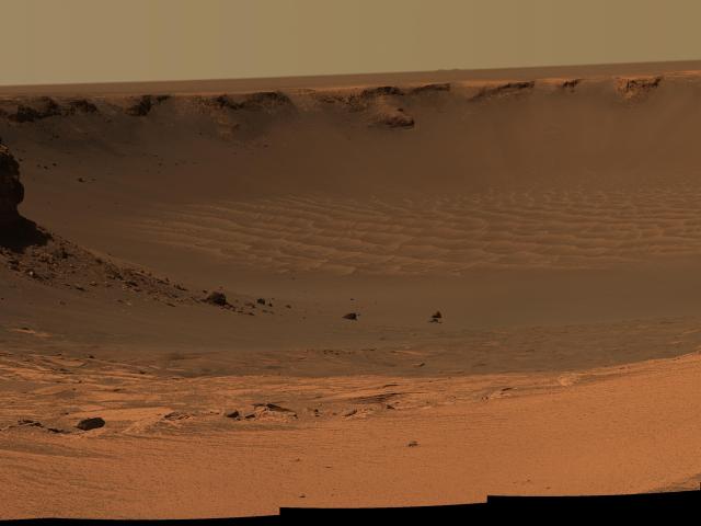 Victoria Crater on Mars