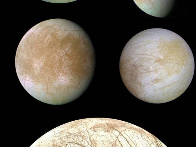 Gibbous Europa