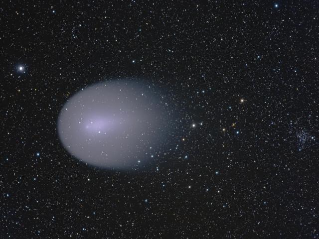 Comet Holmes Over Hungary