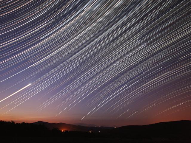 Star Trails at Dawn