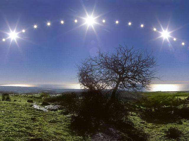 Tyrrhenian Sea and Solstice Sky