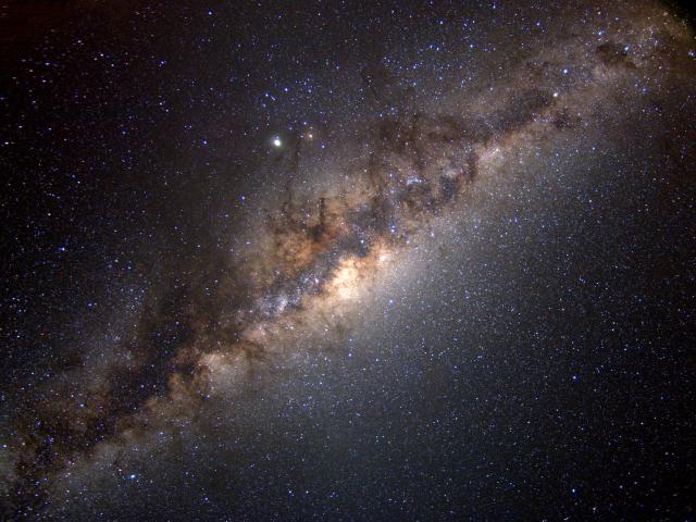 The Milky Way at 5000 Meters