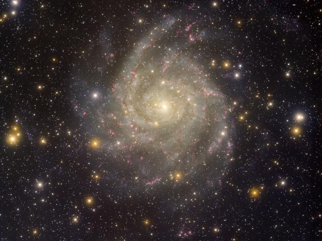 Hidden Galaxy IC 342 from Kitt Peak