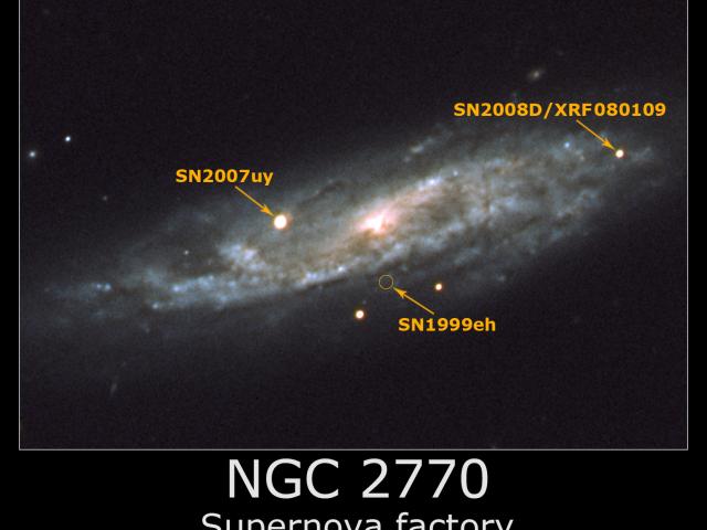Supernova Factory NGC 2770
