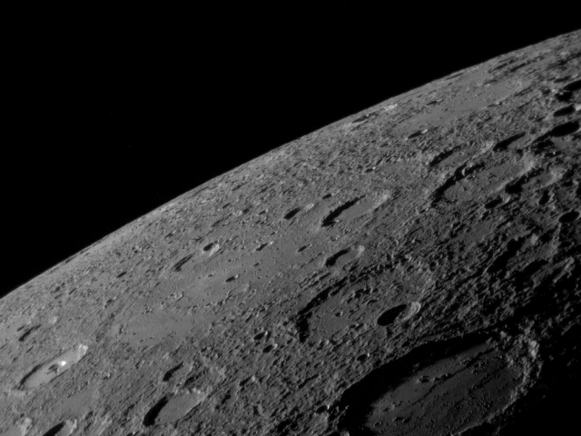 Mercury’s Horizon from MESSENGER