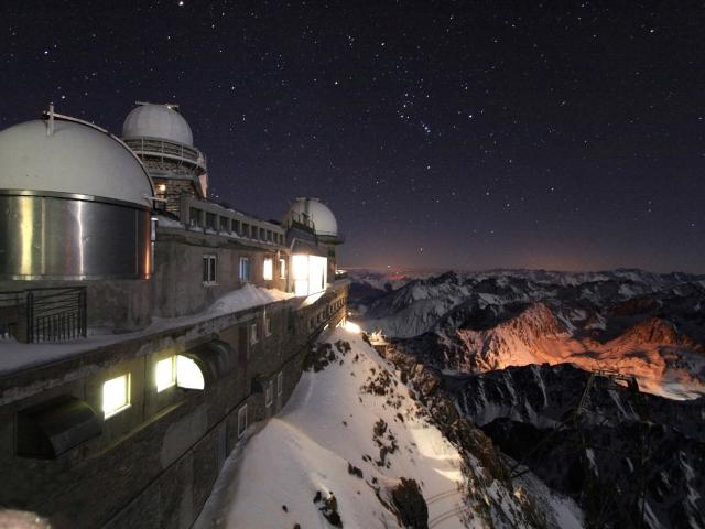 Winter Night at Pic du Midi