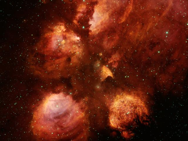 NGC 6334: The Cats Paw Nebula