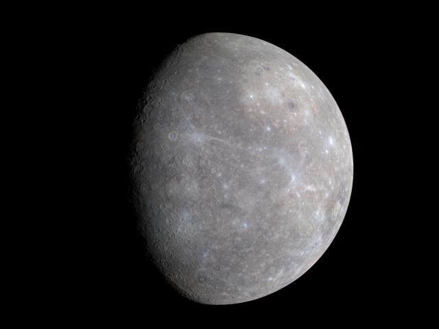 Mercury in Accentuated Color