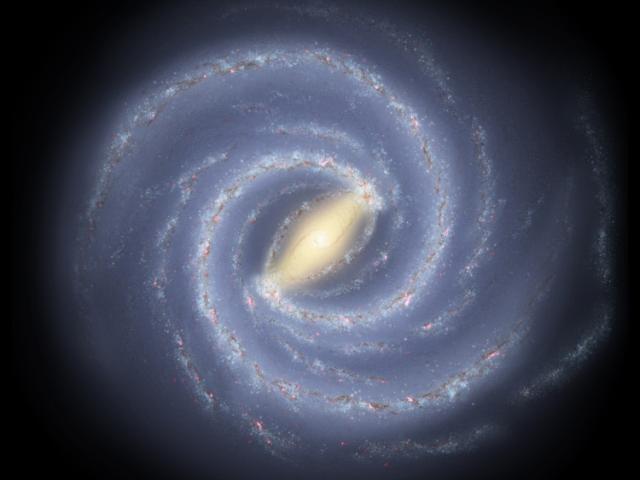 Two-Armed Spiral Milky Way