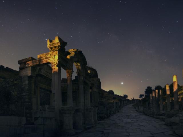 Jupiter over Ephesus