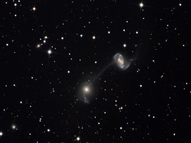 Galaxies on a String