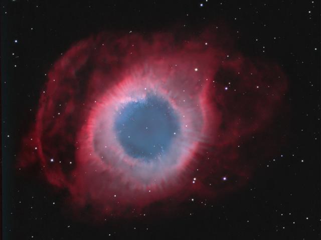 Spokes in the Helix Nebula