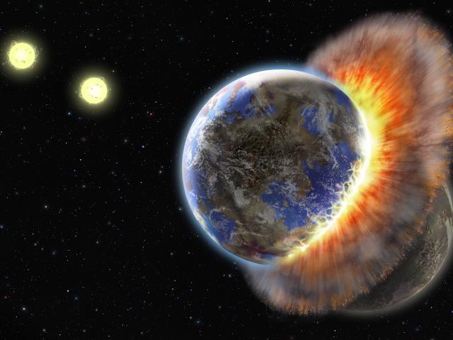 The Case of the Very Dusty Binary Star