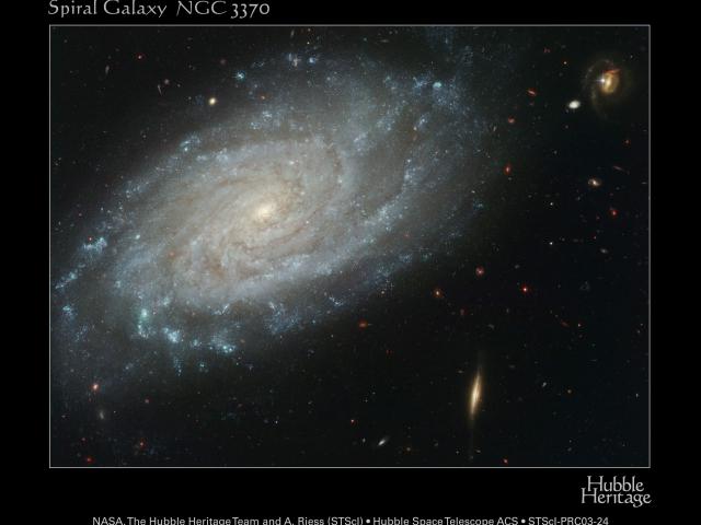 Spiral Galaxy NGC 3370 from Hubble