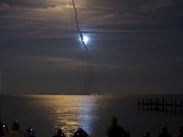 Endeavour in the Moon