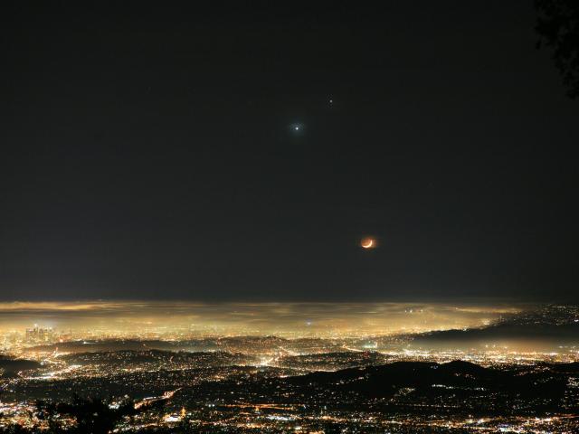 A Happy Sky Over Los Angeles