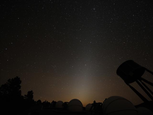 Zodiacal Light Over New Mexico