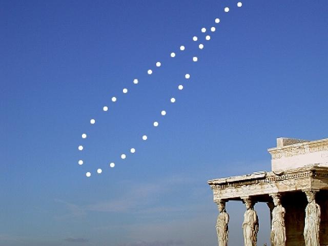 Analemma Over the Porch of Maidens