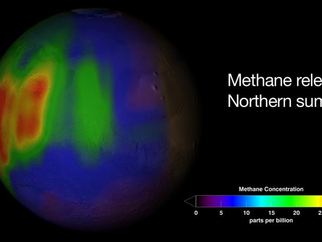 Methane Discovered in the Atmosphere of Mars