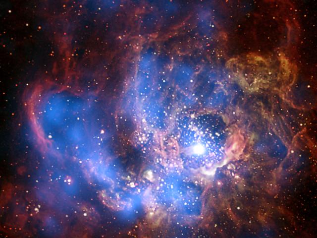 NGC 604: X-rays from a Giant Stellar Nursery